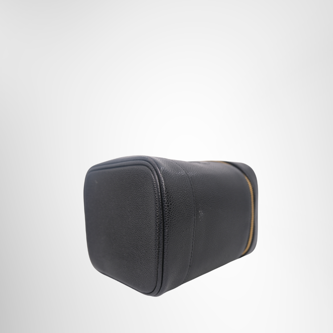 Coco Mark Caviar Vanity Bag