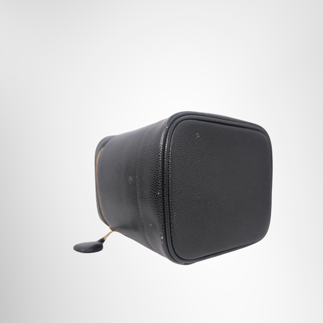 Coco Mark Caviar Vanity Bag