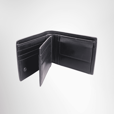 Bottega Veneta Intrecciato Bi-fold Wallet Black