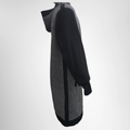 Isabel Marant Long Gray Hooded Jacket – Pre-Owned Luxury Apparel – Antonio & Co Side View