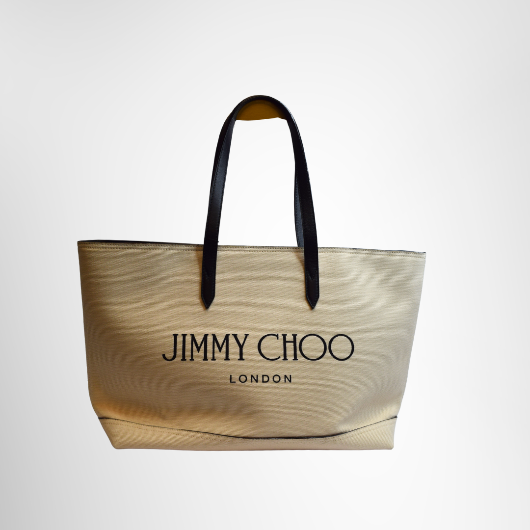 Jimmy Choo Preowned Luxury Bag London Tote Bag Front View