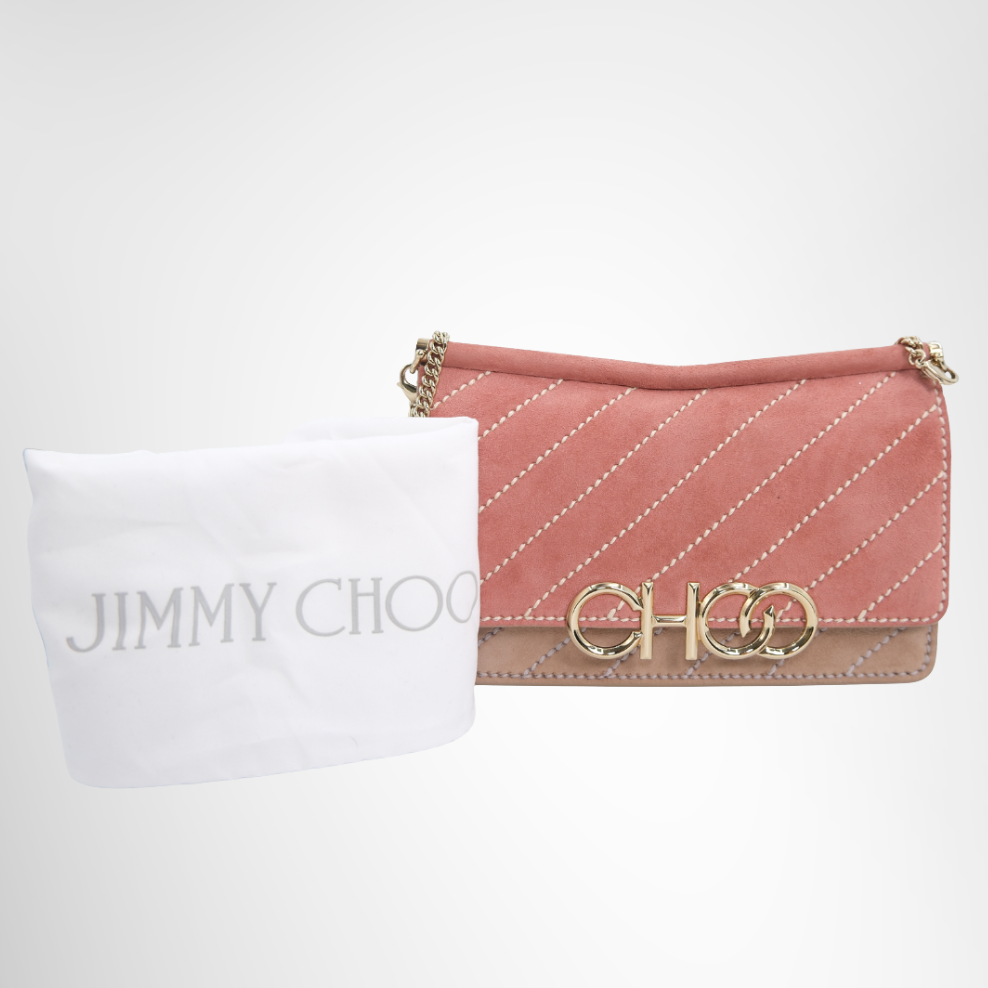 Jimmy Choo Preowned Luxury Bag Shoulder Bag Front View
