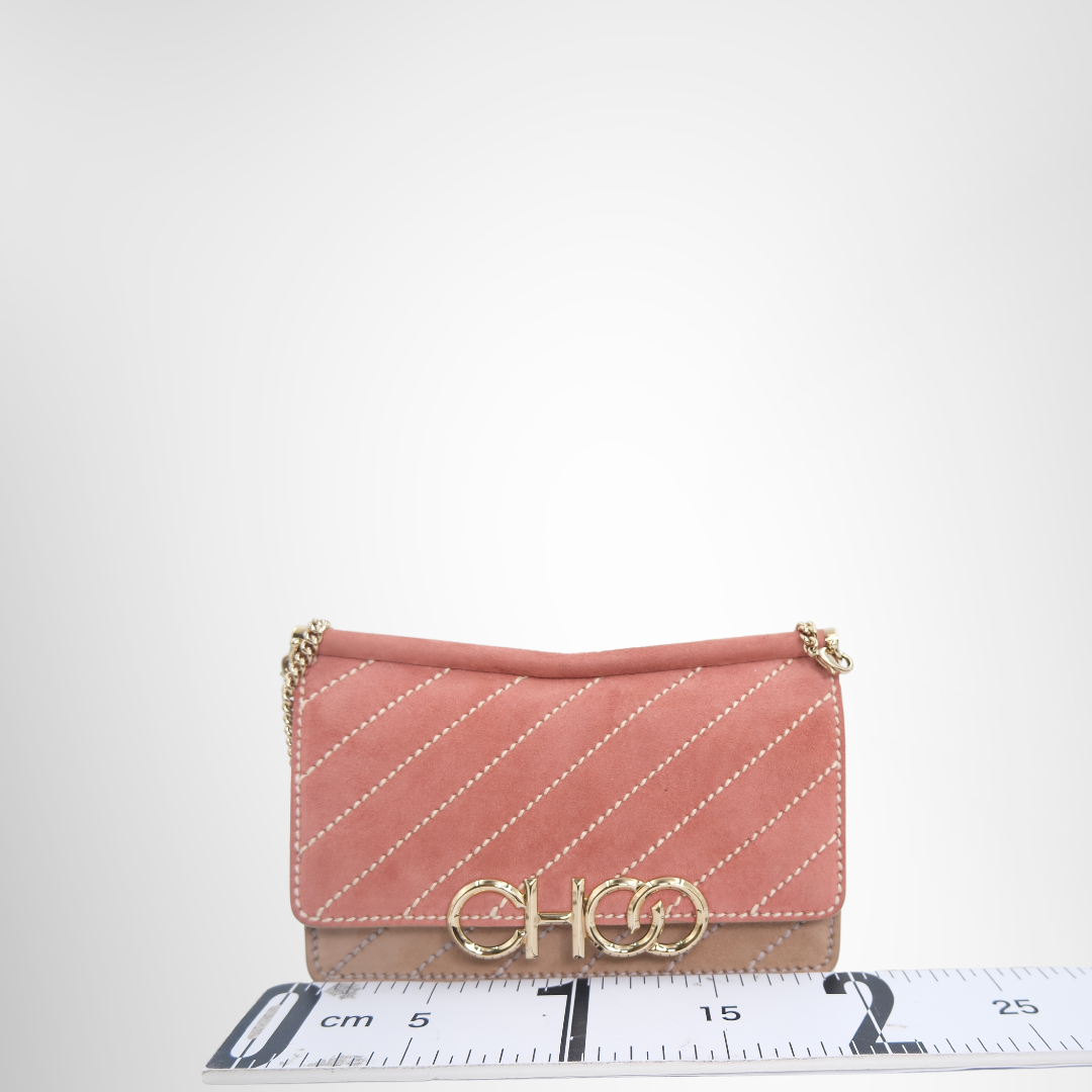 Jimmy Choo Preowned Luxury Bag Shoulder Bag Front View 3