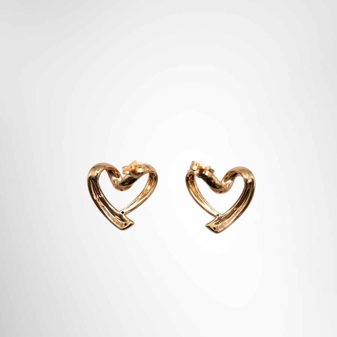 Heart Stud Earrings