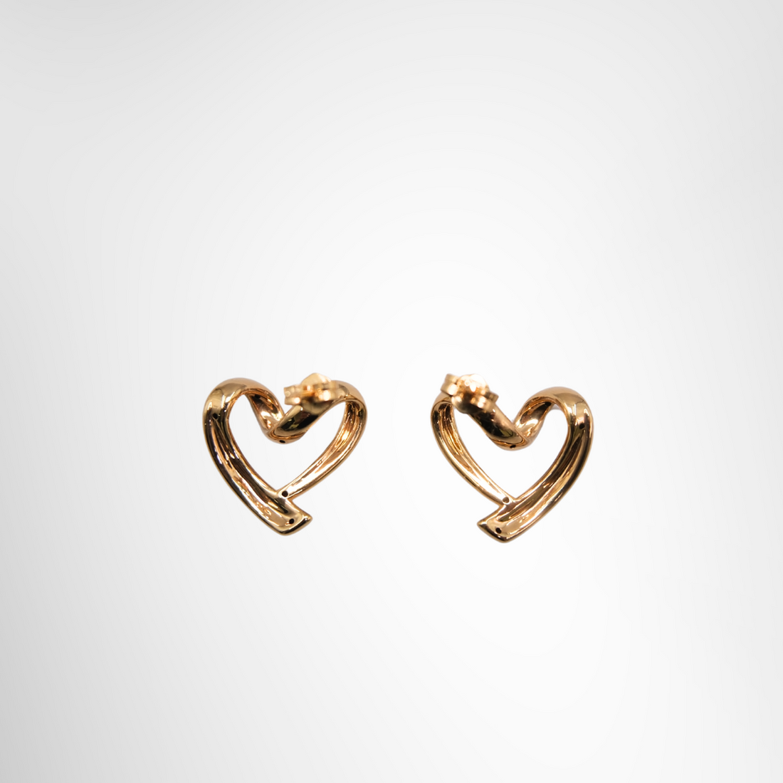 Heart Stud Earrings