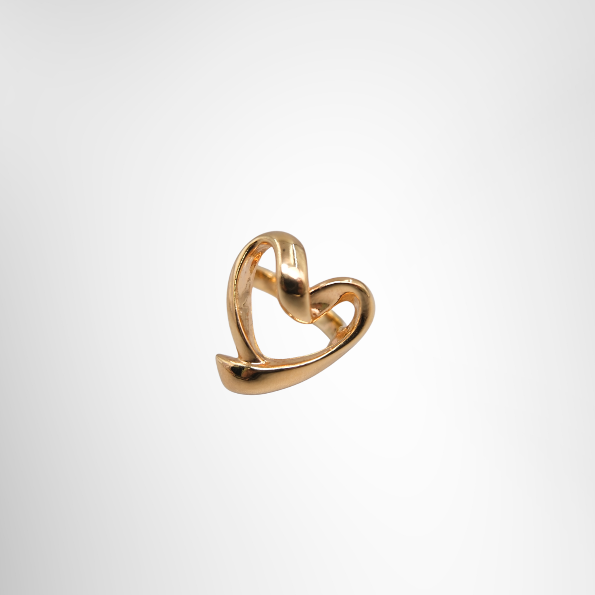 K18 Gold Heart Ring