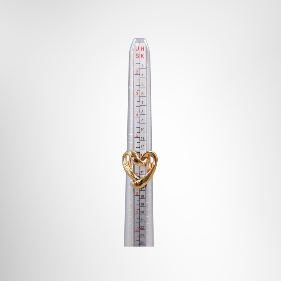 K18 Gold Heart Ring