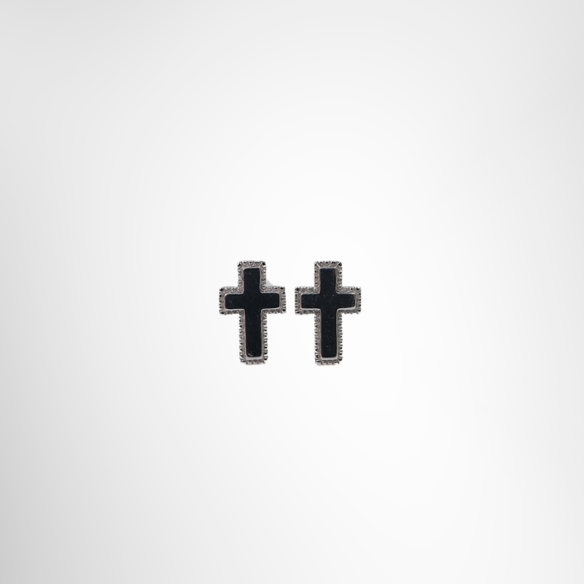K18 Japan WGold 0.80 Gram Cross Earring – Pre-Owned Luxury Accessories – Antonio & Co Front Page