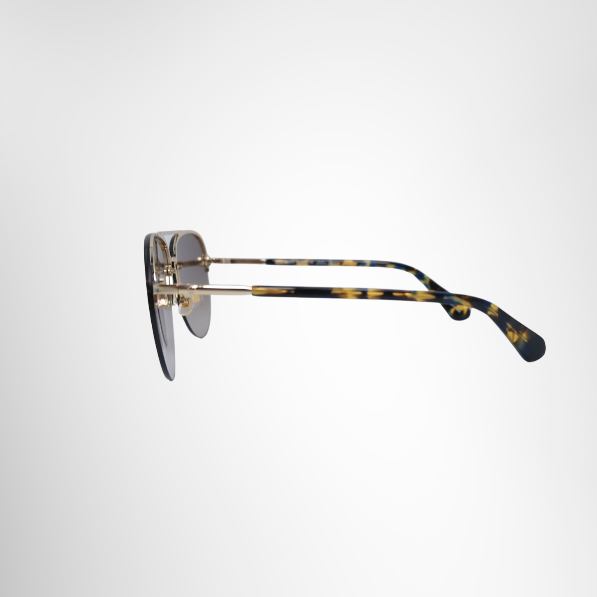 Kate Spade Jakayla Aviator Sunglasses – Pre-Owned Luxury Eyewear – Antonio & Co – Exterior left view
