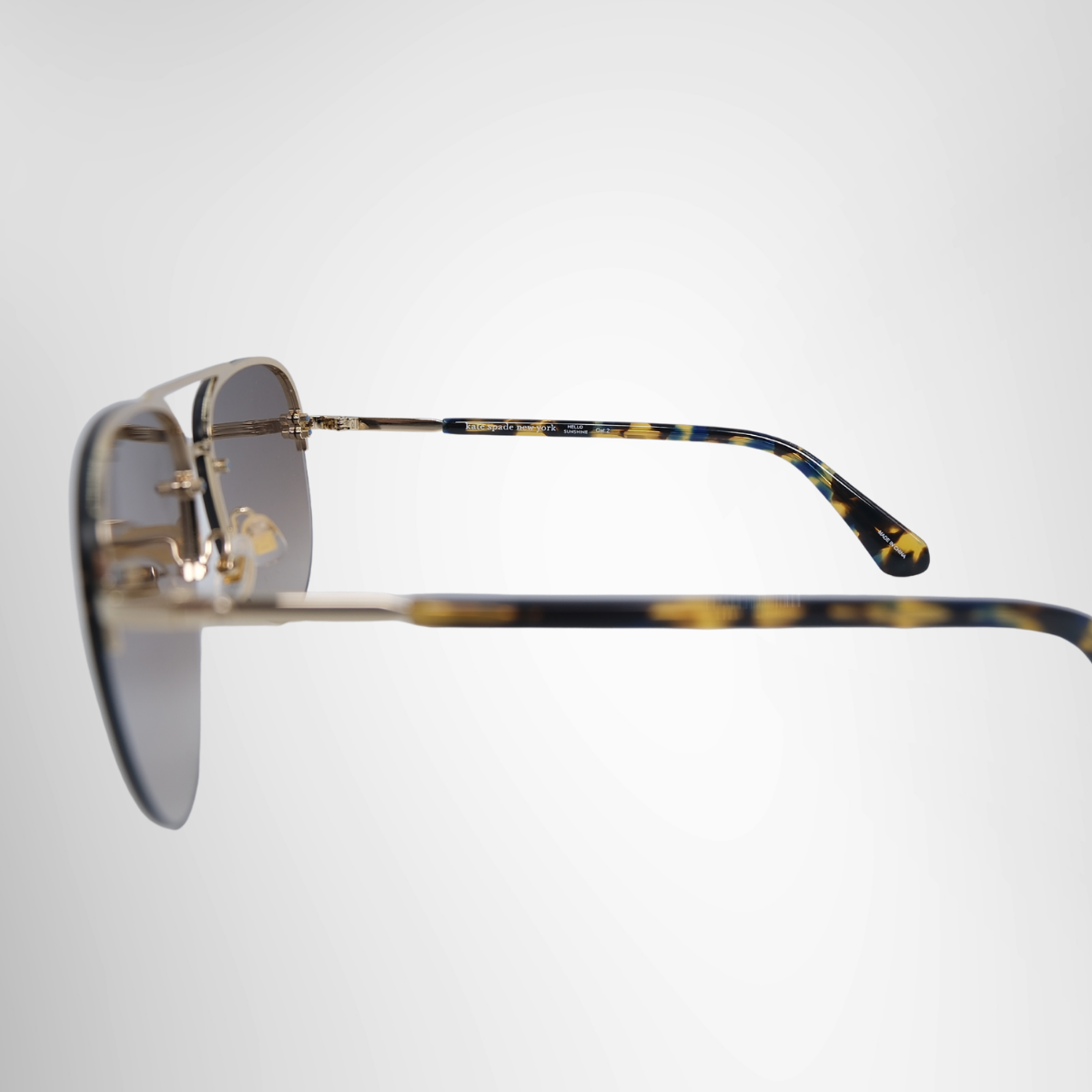Kate Spade Jakayla Aviator Sunglasses – Pre-Owned Luxury Eyewear – Antonio & Co –Interior View