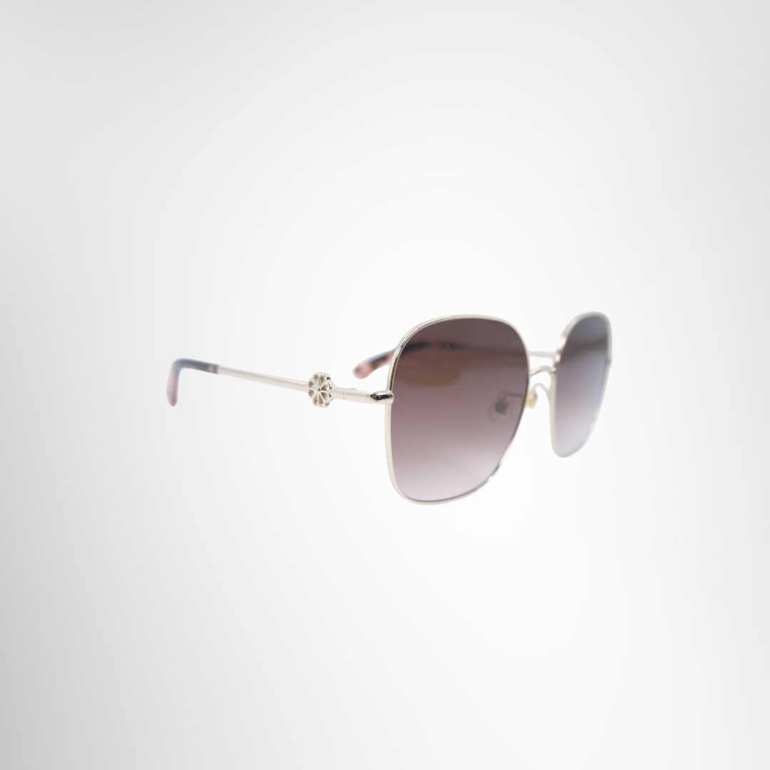 Kate Spade Preowned Luxury Talya Square Sunglasses Front And Side View