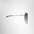Kate Spade Preowned Luxury Talya Square Sunglasses Side Frame View