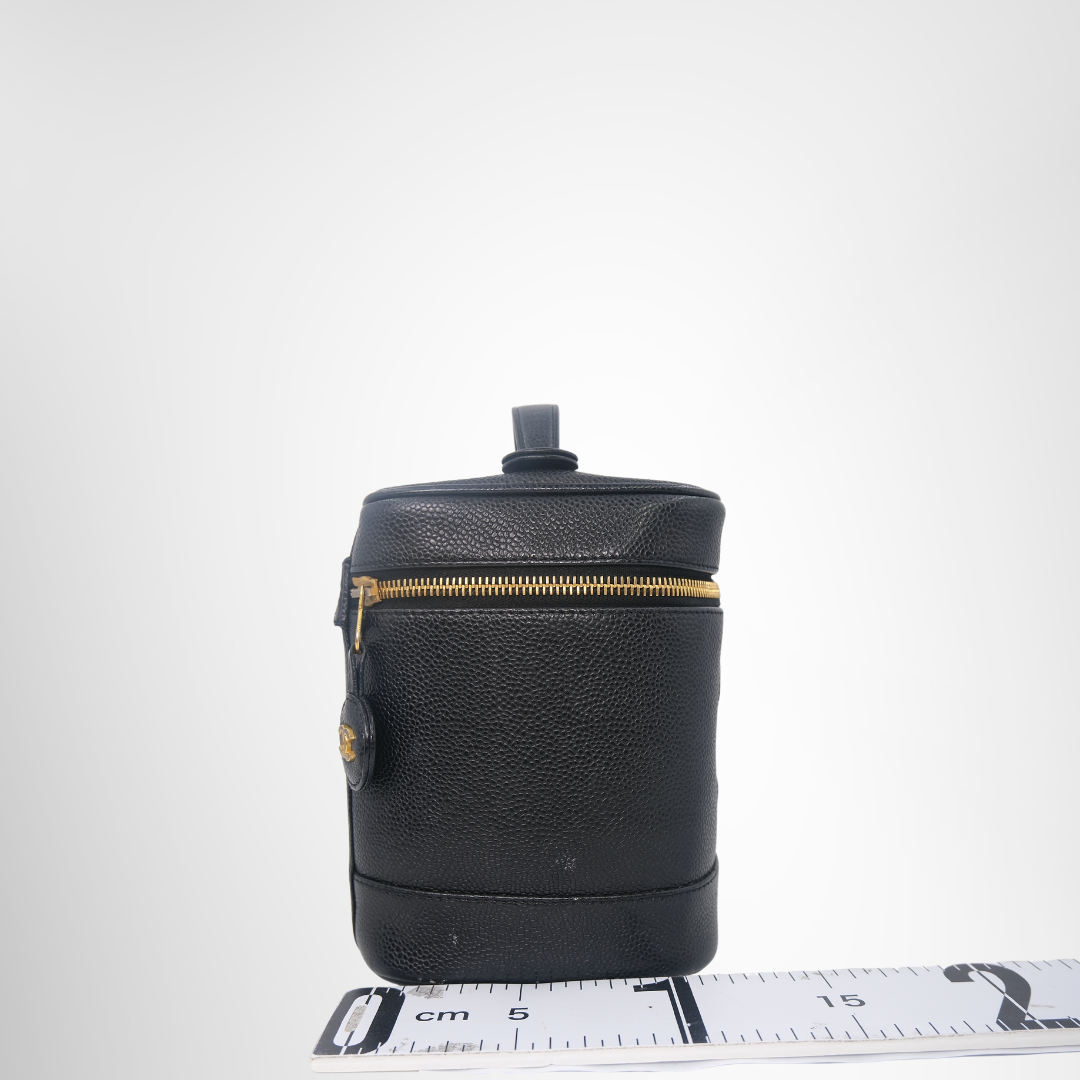 Coco Mark Caviar Vanity Bag