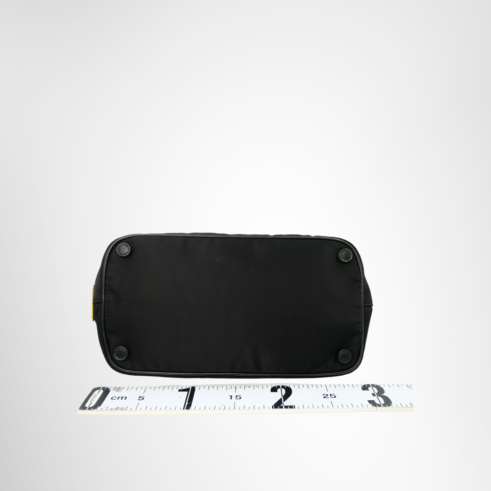 Tessuto Nylon Convertible Bow Handbag