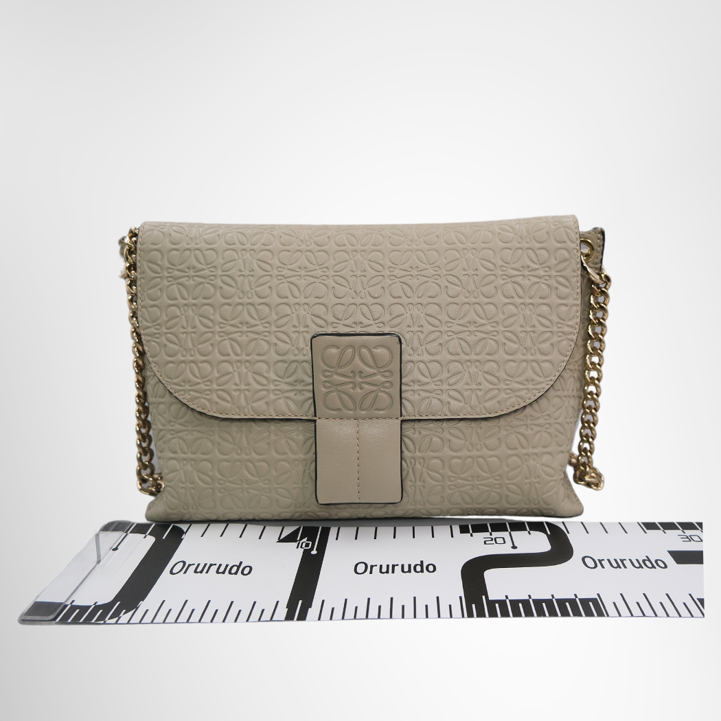 Loewe Anagram Avenue Chain Shoulder Bag