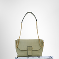 Loewe Preowned Luxury Anagram Avenue Chain Shoulder Bag Front View - Antonio & Co.