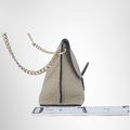 Loewe Preowned Luxury Anagram Avenue Chain Shoulder Bag Side View - Antonio & Co.