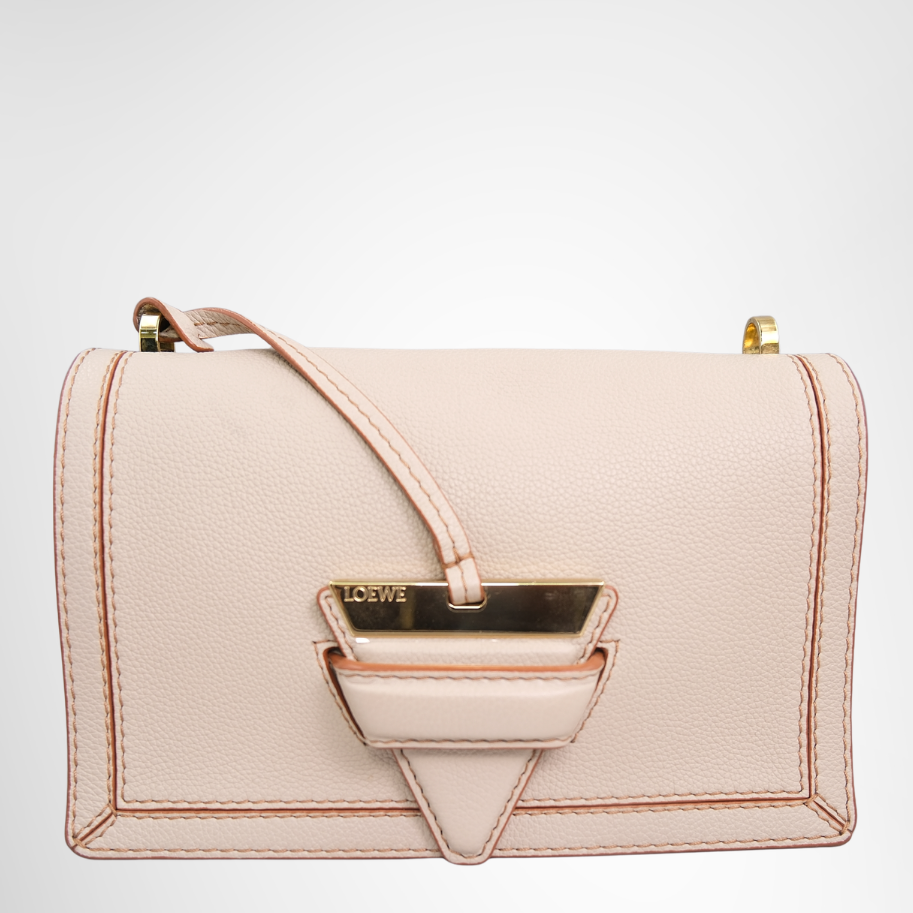 Grained Calfskin Barcelona Soft Satchel