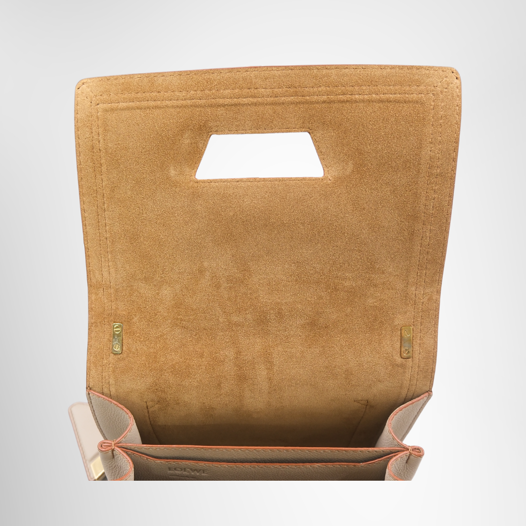 Grained Calfskin Barcelona Soft Satchel