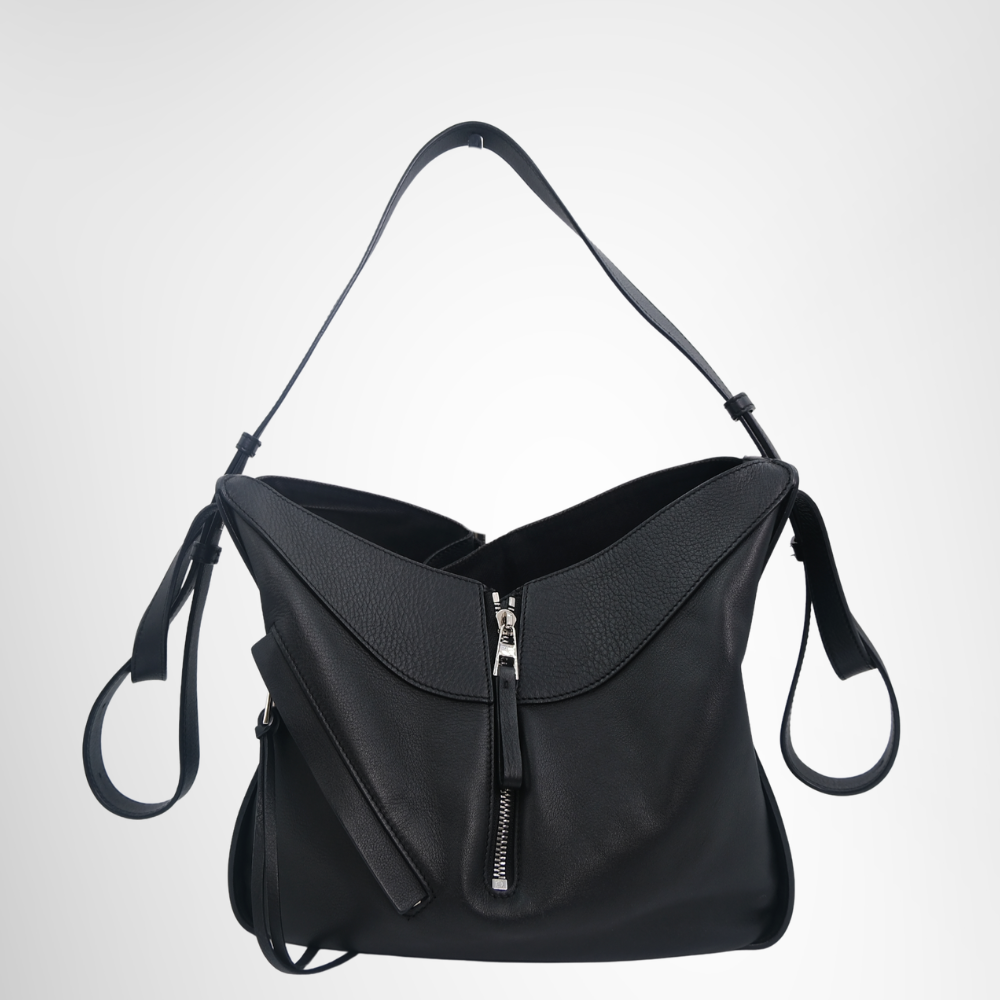 Loewe Preowned Luxury Bag Hammock Small Leather 2-Way Handbag Front Page