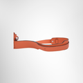 Loewe Preowned Luxury Bag Puzzle Bag in Vibrant Orange Strap View