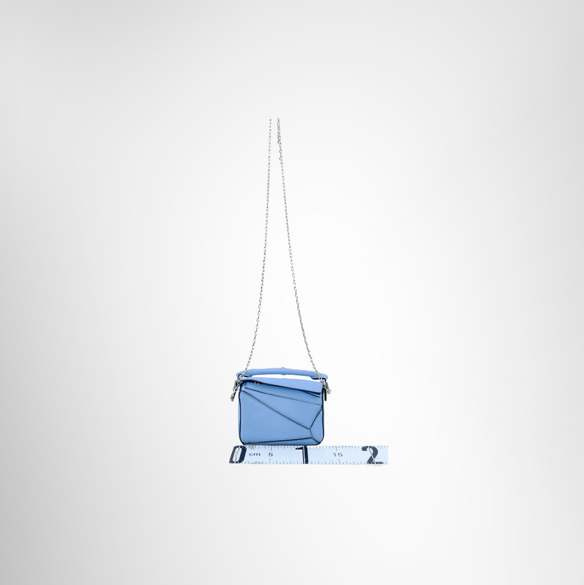 Loewe Preowned Luxury Puzzle Nano Bag Front View - Antonio & Co.