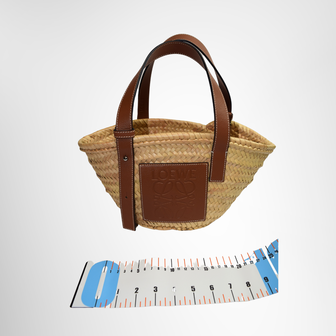 Loewe Preowned Luxury Small Basket Bag Front View - Antonio & Co.