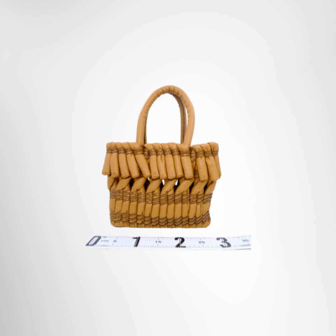 Loewe Preowned Luxury Tubular Basket Bag Back View - Antonio & Co.