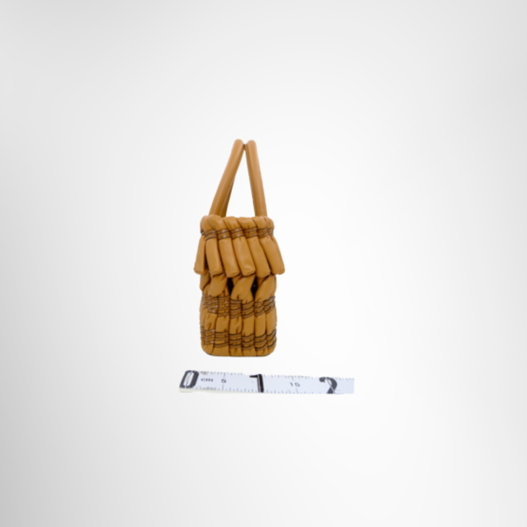 Loewe Preowned Luxury Tubular Basket Bag Side View - Antonio & Co.