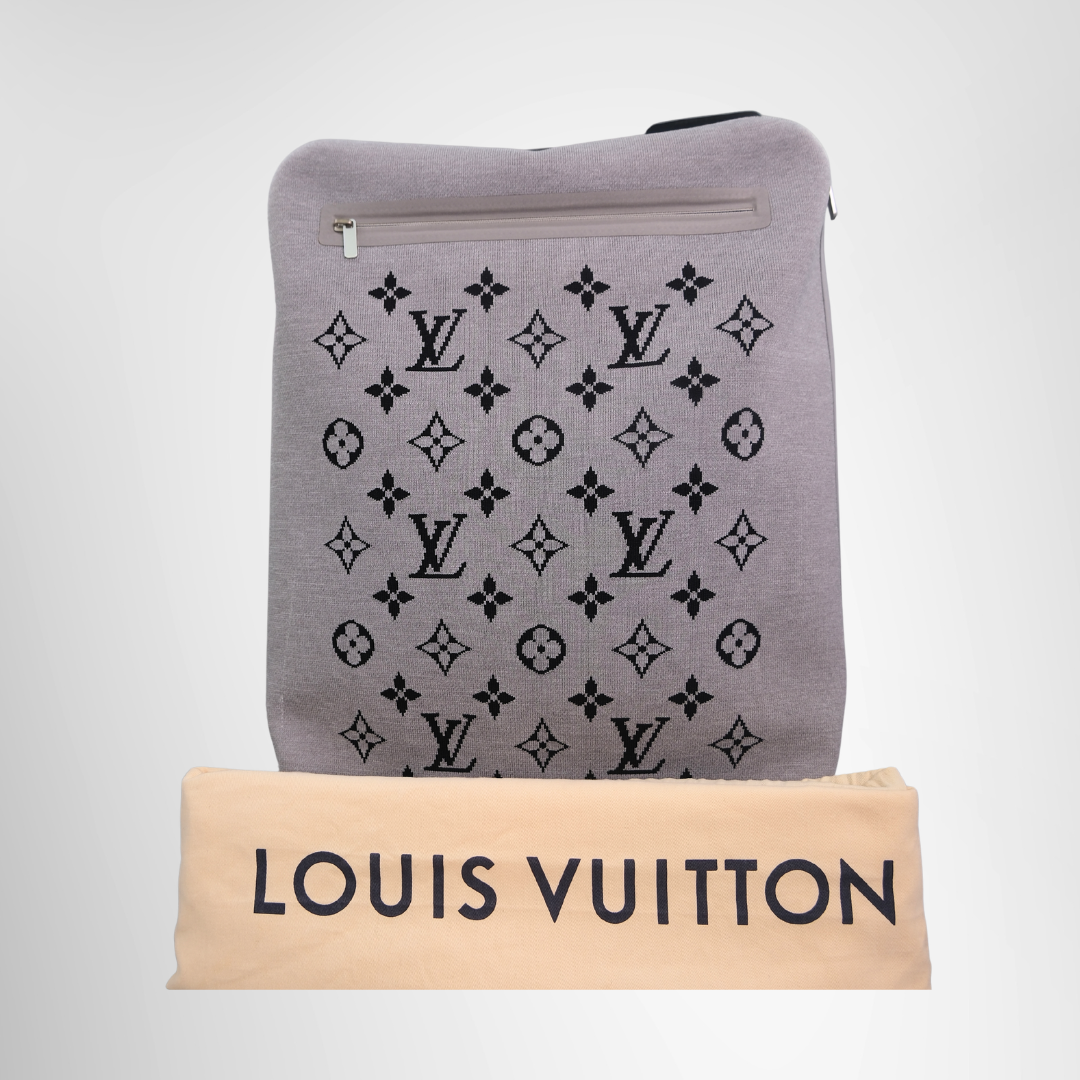 Knit Monogram Horizon Soft 55 Suitcase