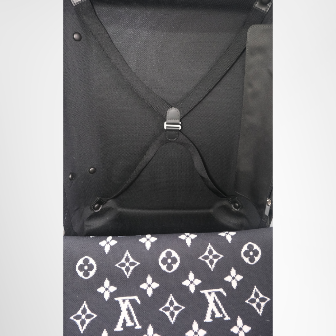 Louis Vuitton Knit Monogram Horizon Soft 55 Suitcase