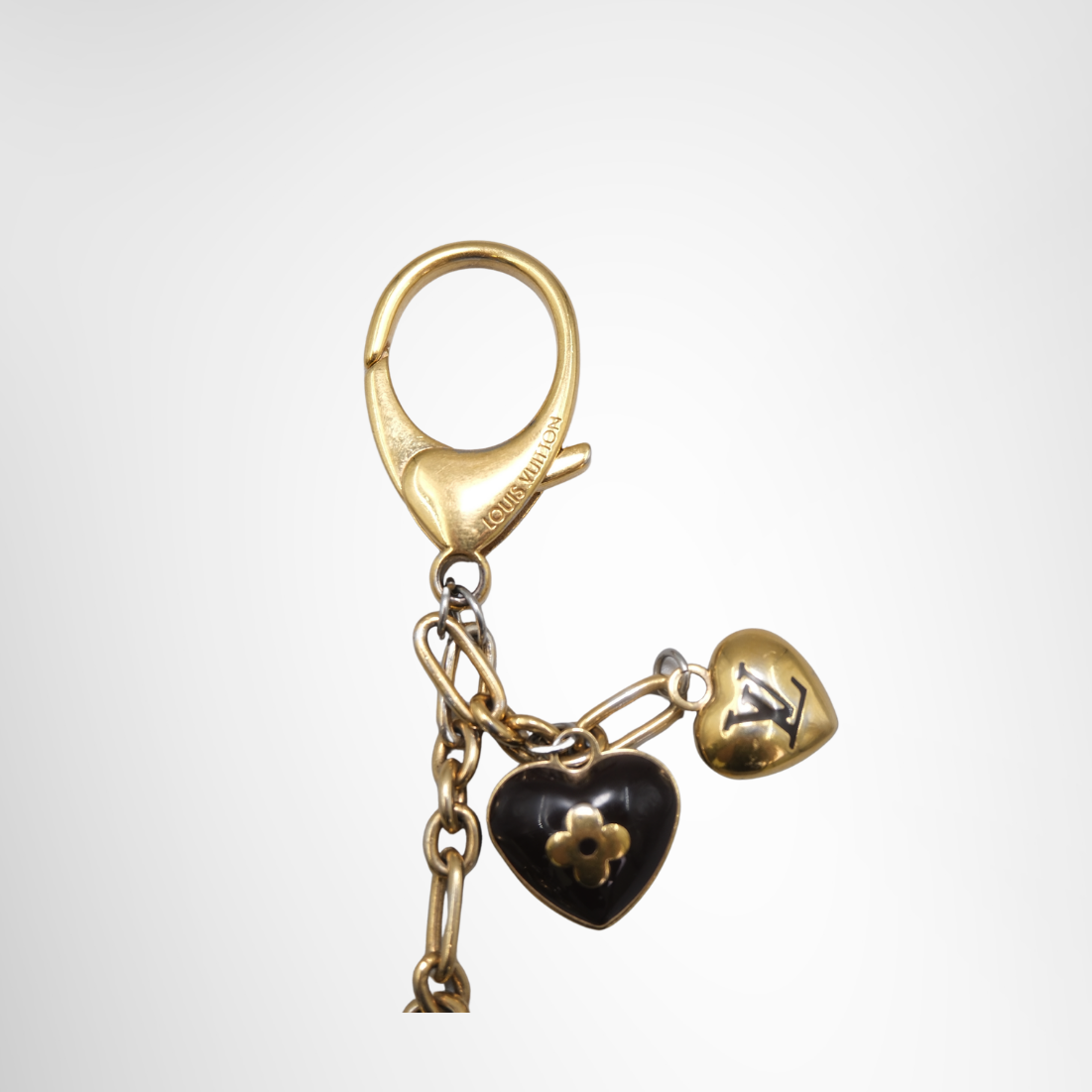Bijoux Sac Cool Heart Charm in Amarante