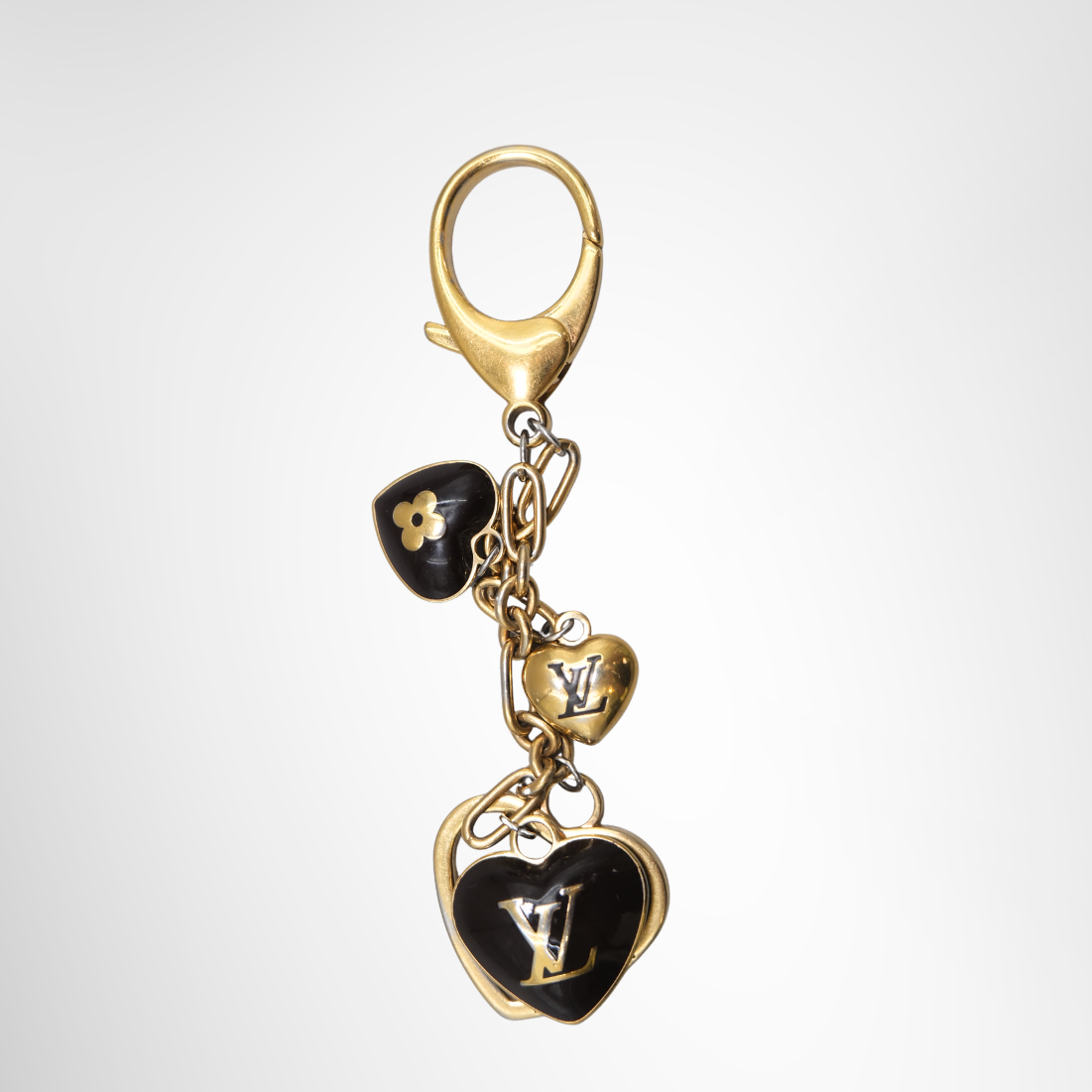 Bijoux Sac Cool Heart Charm in Amarante