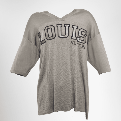 Louis Vuitton 2018 Python-Trimmed Football Jersey Shirt – Pre-Owned Luxury Brand Apparel – Antonio & Co Front Page