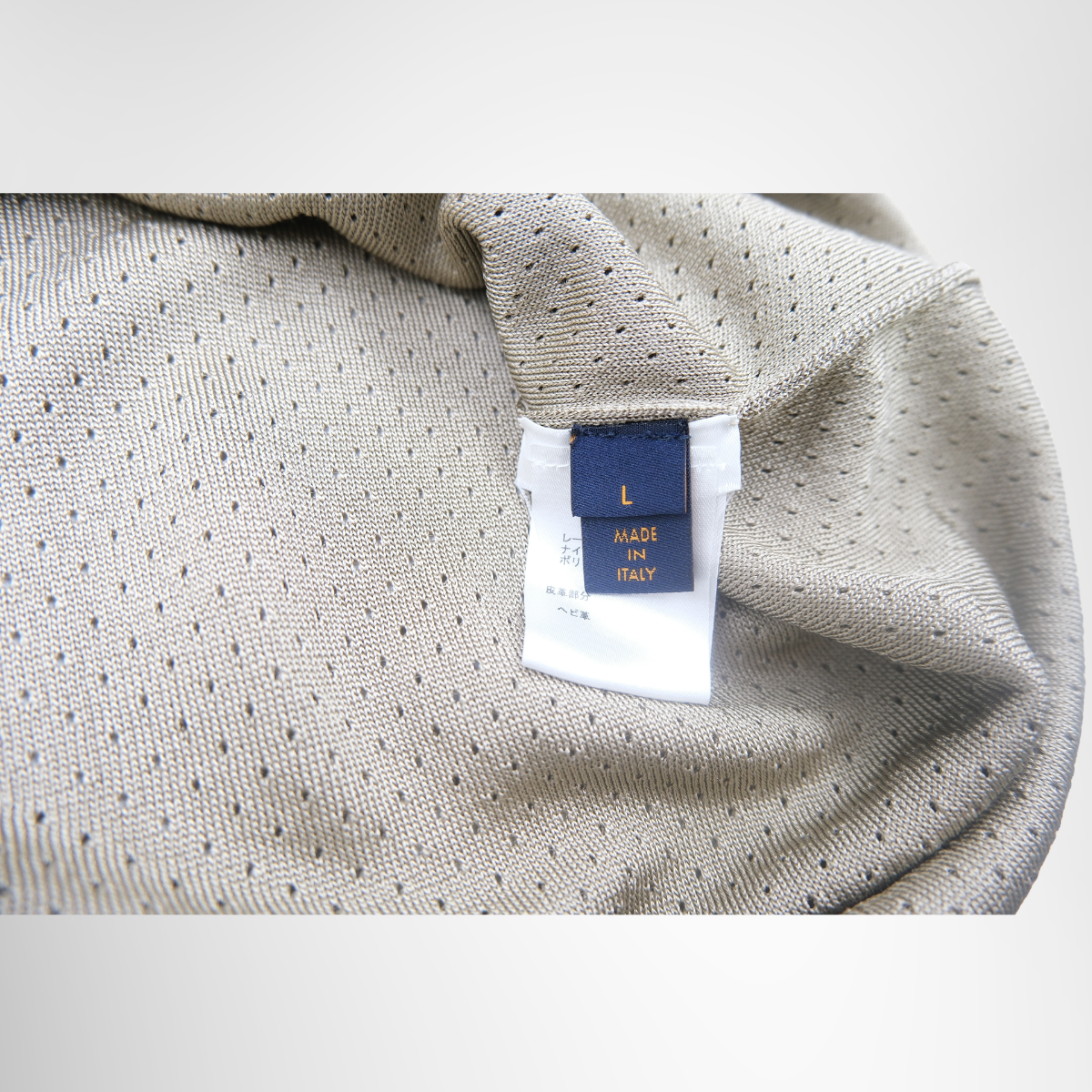 Louis Vuitton 2018 Python-Trimmed Football Jersey Shirt – Pre-Owned Luxury Brand Apparel – Antonio & Co Tag 2