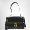 Louis Vuitton Suhali Leather Le Talentueux Bag in Black – Pre-Owned Luxury Brand Bag – Antonio & Co – Front Page