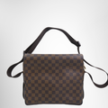 Louis Vuitton Damier Ebene Naviglio Bag – Pre-Owned Luxury Brand Bag – Antonio & Co – Front Page