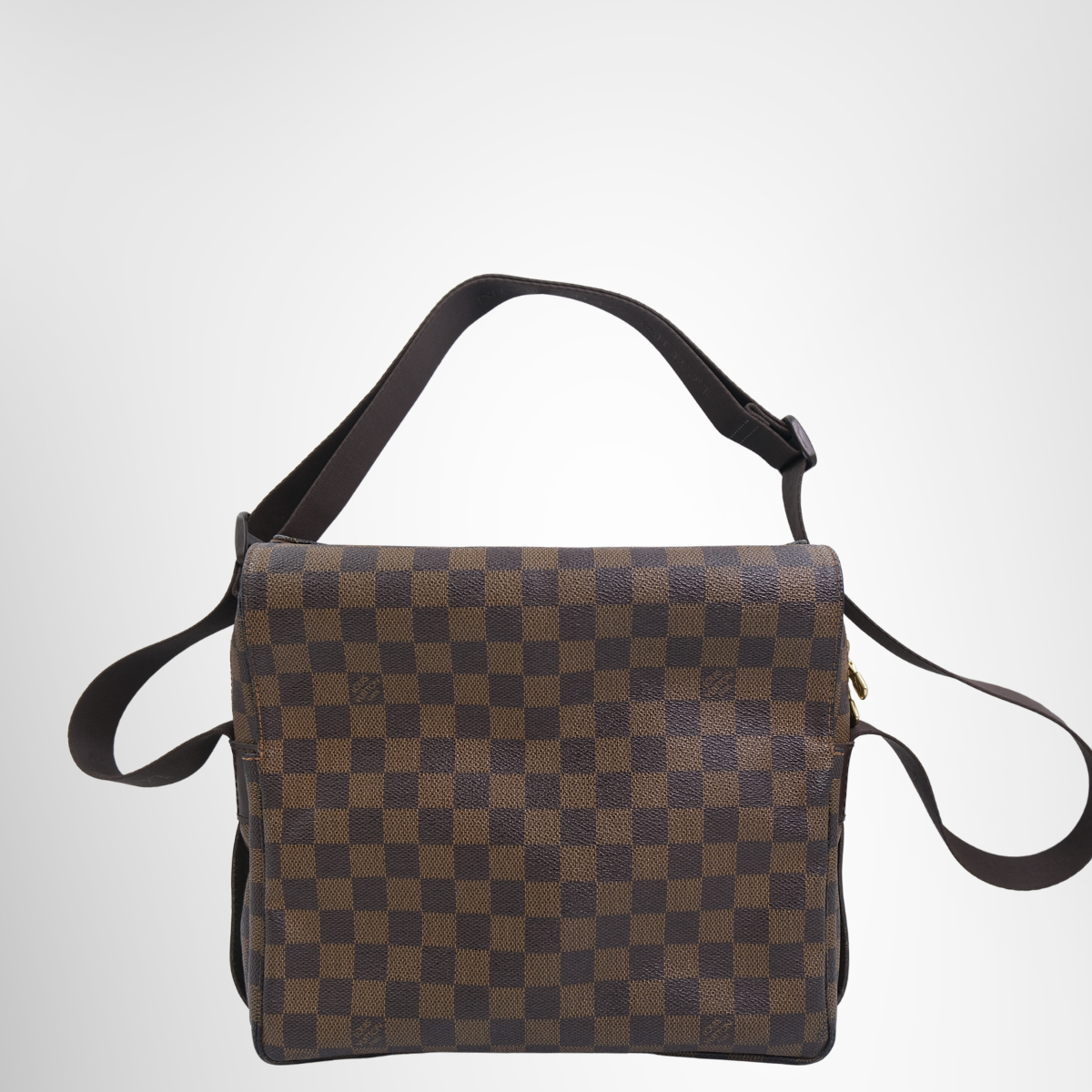Louis Vuitton Damier Ebene Naviglio Bag – Pre-Owned Luxury Brand Bag – Antonio & Co – Front Page