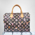  Louis Vuitton Limited Edition Monogram Watercolor Speedy 30 – Pre-Owned Luxury Brand Bags – Antonio & Co Back View 