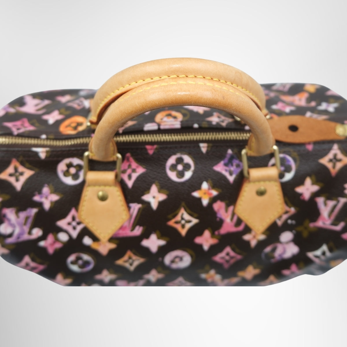  Louis Vuitton Limited Edition Monogram Watercolor Speedy 30 – Pre-Owned Luxury Brand Bags – Antonio & Co Handle