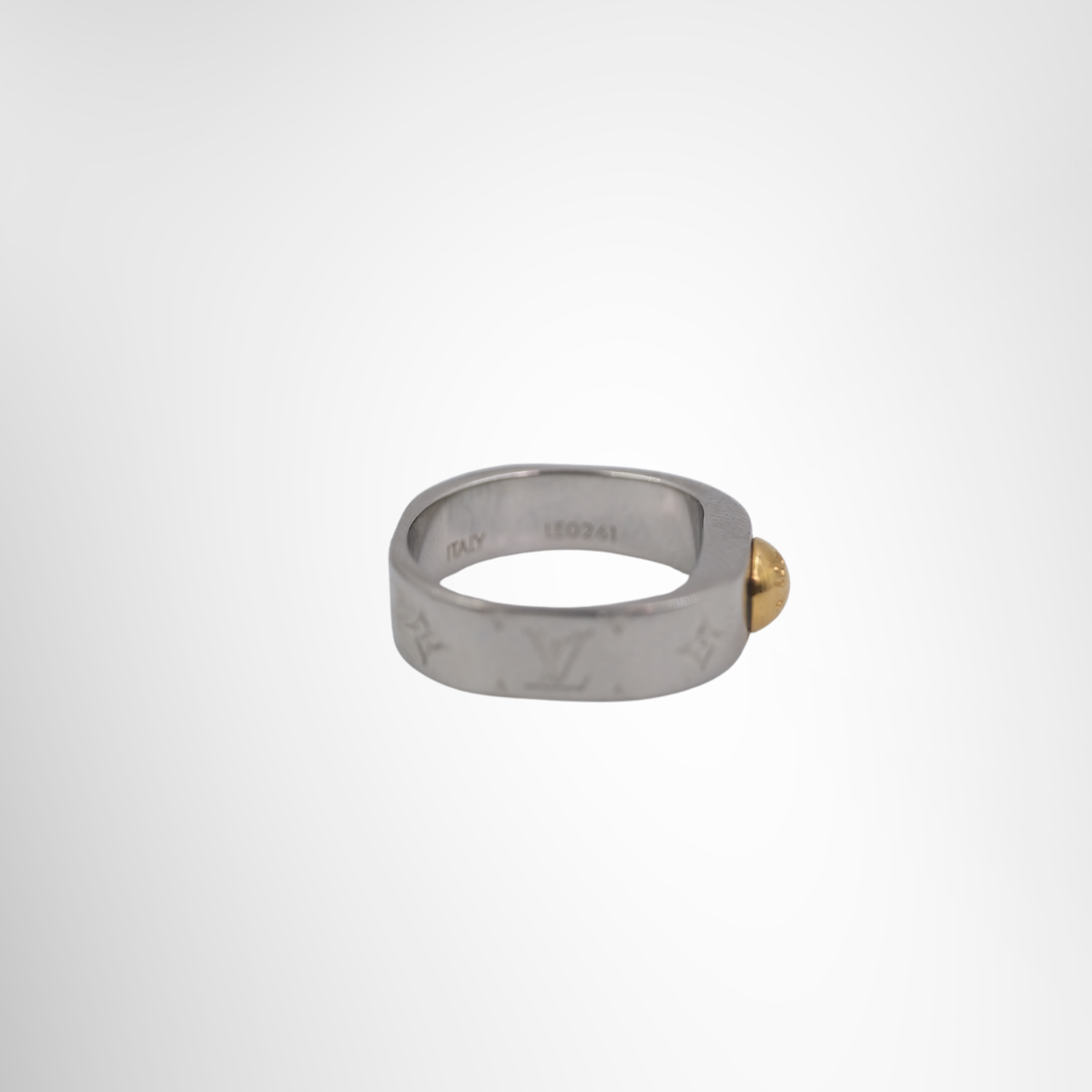 Louis Vuitton Nanogram Ring – Pre-Owned Luxury Brand Jewelry – Antonio & Co Side View
