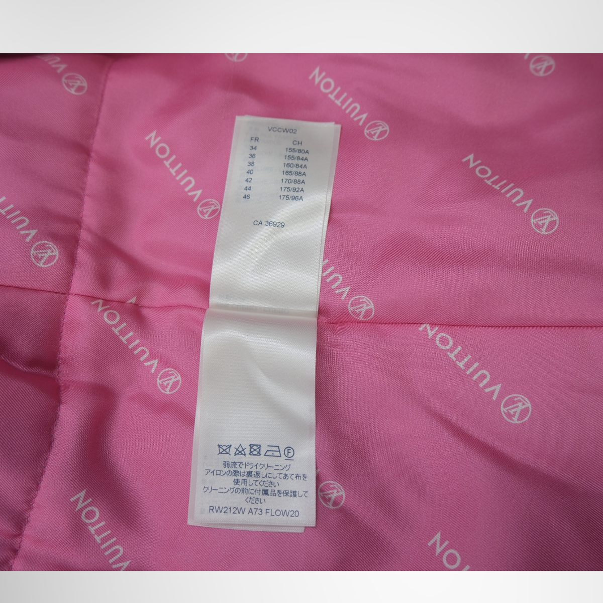 Louis Vuitton Purple Jacket – Pre-Owned Luxury Apparel – Antonio & Co Tag 2