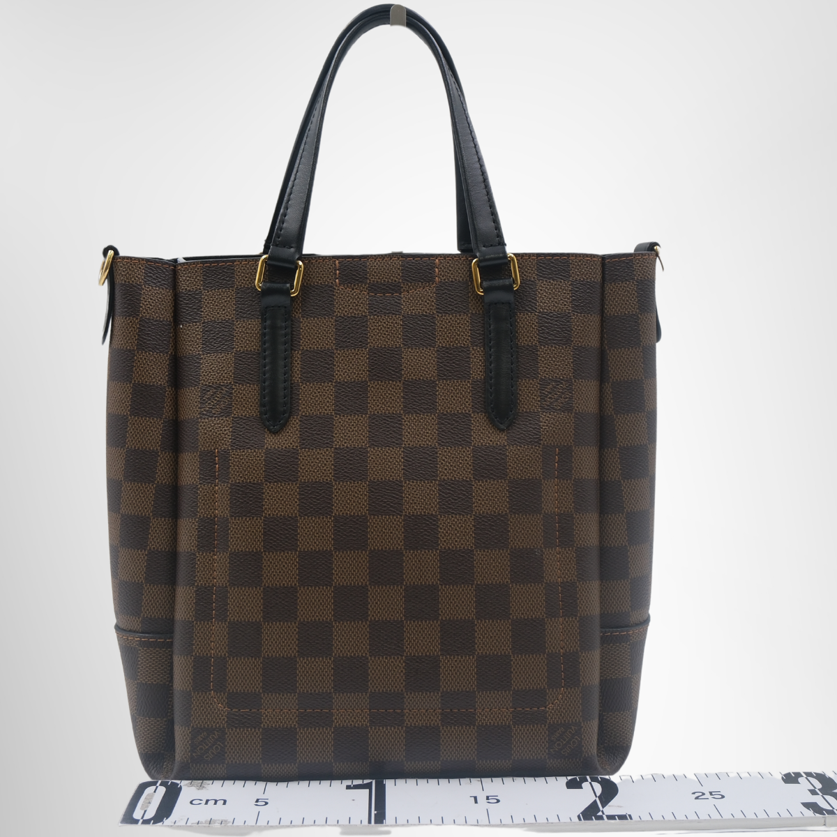 Louis Vuitton Belmont NV BB in Damier – Pre-Owned Luxury Brand Bags – Antonio & Co Back View 