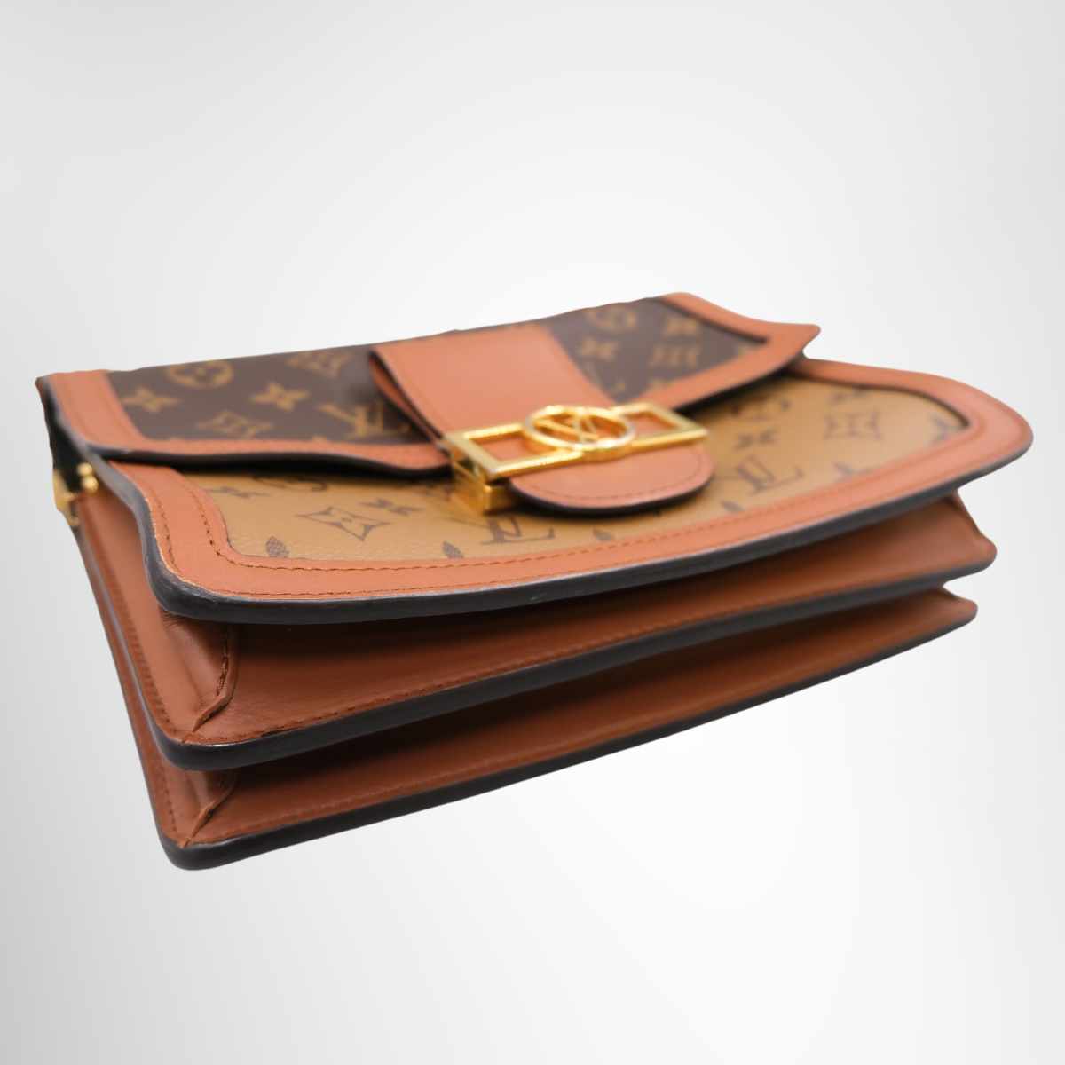 Louis Vuitton Dauphine MM Monogram & Monogram Reverse Canvas Bag
