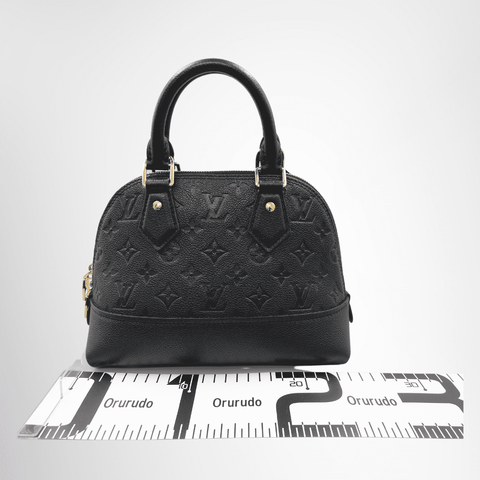 Louis Vuitton Neo Alma BB Monogram Empreinte – Black