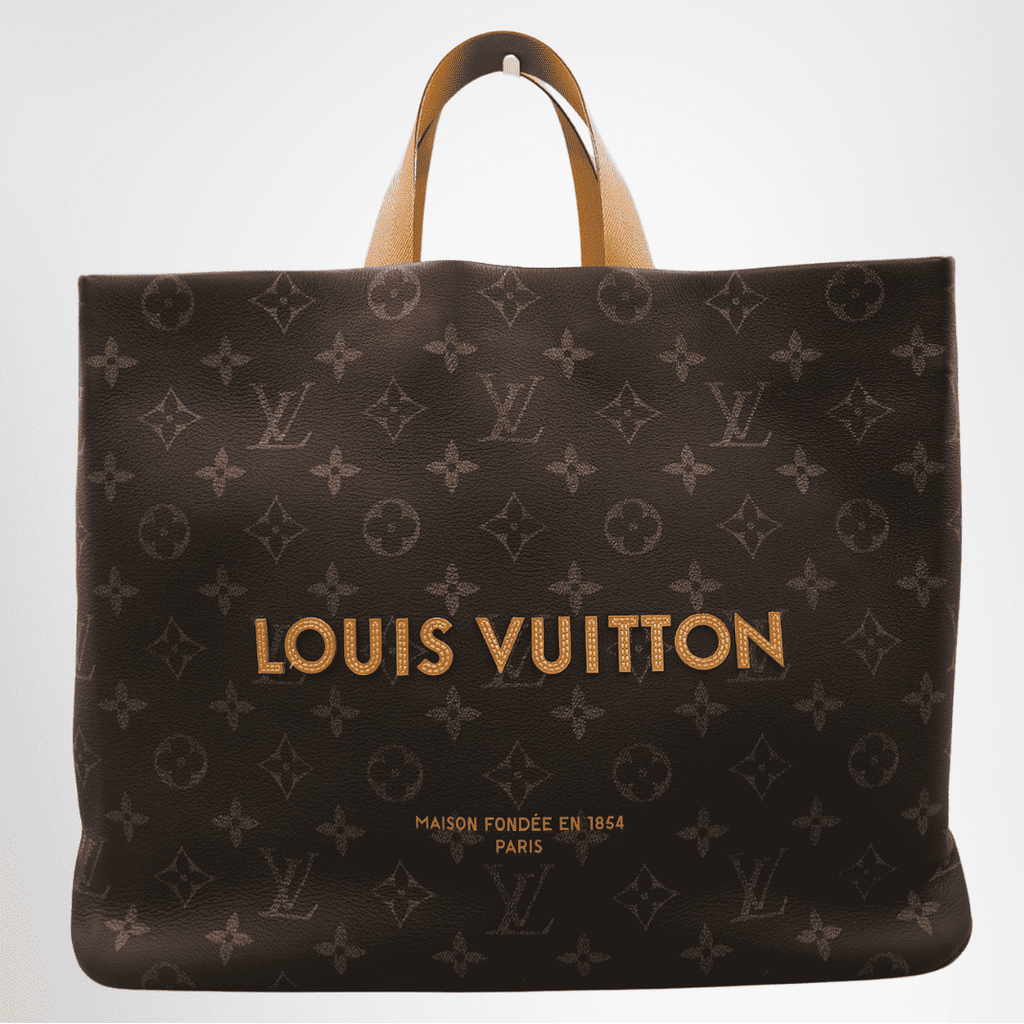 Louis Vuitton Shopper Tote MM Monogram Canvas