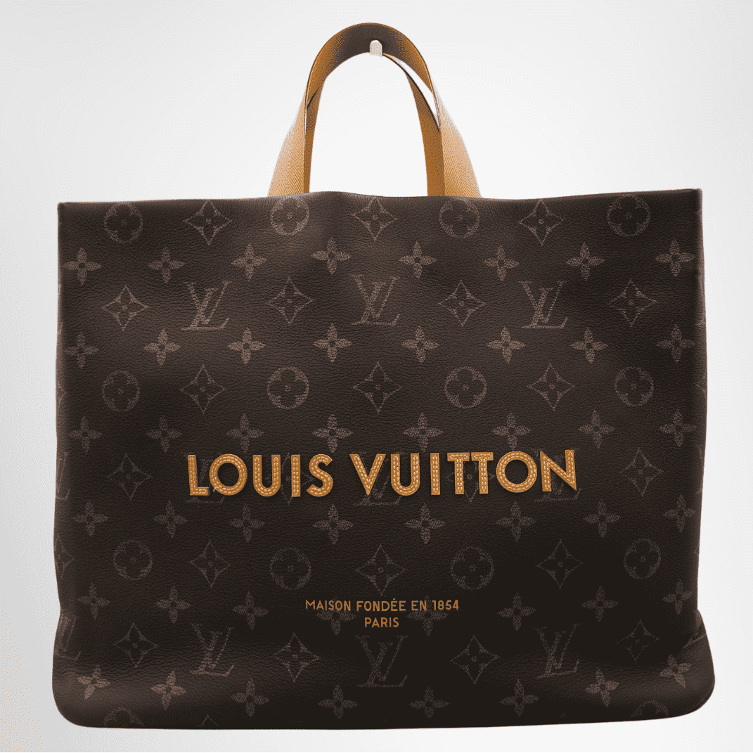 Louis Vuitton Shopper Tote MM Monogram Canvas
