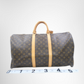 Louis Vuitton Monogram Keepall 55 Travel Bag – Pre-Owned Luxury Brand Bags – Antonio & Co Back View