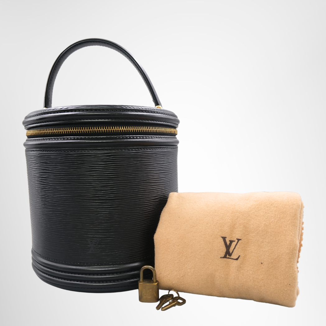 Louis Vuitton Epi Leather Cannes Vanity Case – Black
