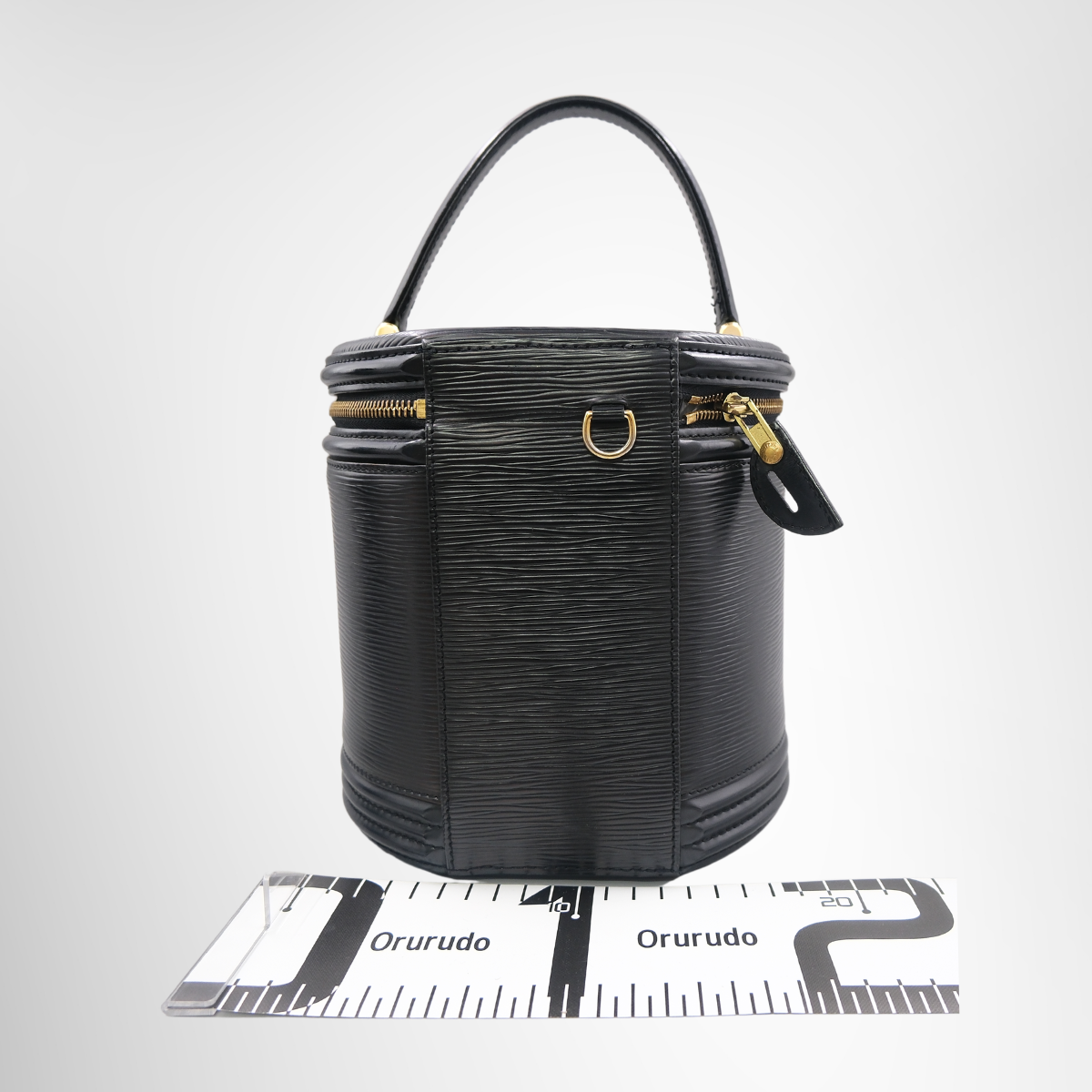 Louis Vuitton Epi Cannes Vanity Bag in Black